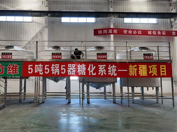安阳精酿啤酒设备厂—5吨精酿啤酒设备—新疆项目